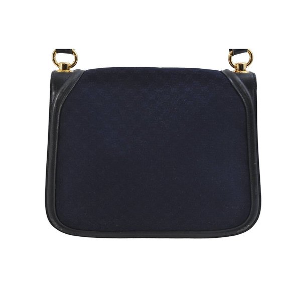 RARE Gucci blue micro Guccissima print 'Blondie' saddle bag - Picture 3 of 14